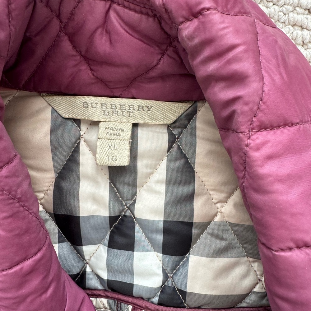 Burberry Brit Quilted Jacket